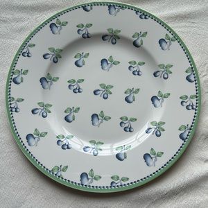 Villeroy & Boch | Provence Miramar | dinner plates | blue & green.